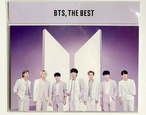 BTS 公式 ポストカード8枚セット パープル 「CD BTS. THE BEST」フォトカード 限定