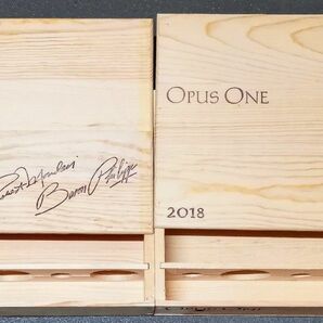 カルフォルニア ナパバレー高級ワイン木箱6入/２、2016'/2018’OpusONE /オーパスワン　ウッドケース　レア品　美品
