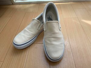 ヴァンズ スニーカー スリッポン VANS SLIP ON V98CLA　NATURAL