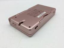 #3655 Nintendo DS Lite 任天堂 ニンテンドー USG-001 ピンク 本体 携帯ゲーム機 ハード 通電確認済み 中古現状品_画像7