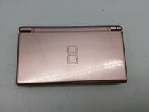 #3655 Nintendo DS Lite 任天堂 ニンテンドー USG-001 ピンク 本体 携帯ゲーム機 ハード 通電確認済み 中古現状品_画像1