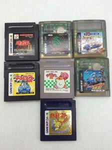 #3722 ゲーム ソフト まとめ GAMEBOY COLOR 任天堂 NINTENDO ポケモンなど 色々 動作未確認 現状品