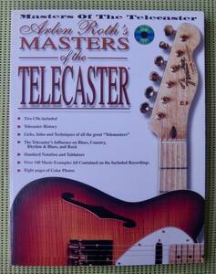アーレン・ロス　マスターズ・オブ・テレキャスター CD2枚付　TAB譜付ギターエクササイズ クラレンス・ホワイト/アルバート・リー