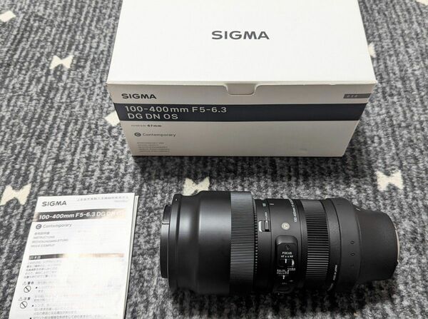SIGMA シグマ100-400mm F5-6.3 Lマウント 