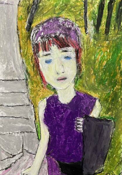 絵描きhiro C「休日に」