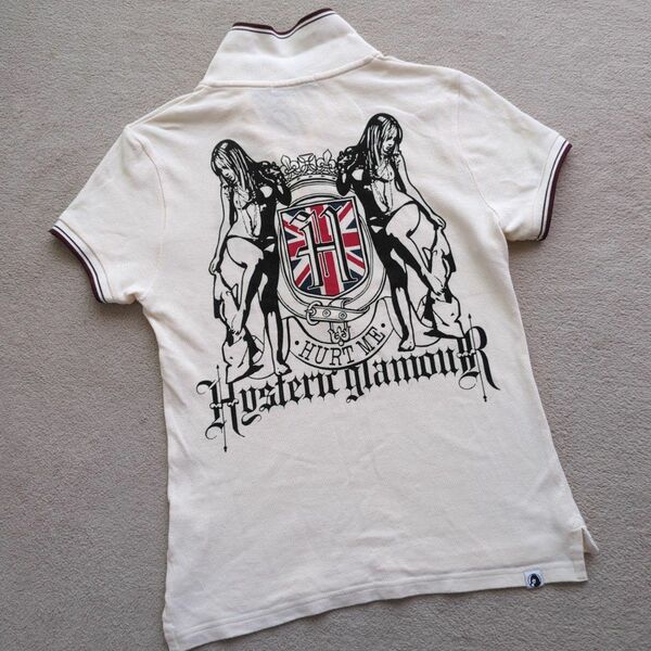 【美品】ヒステリックグラマー 半袖 ポロシャツHYSTERIC GLAMOUR