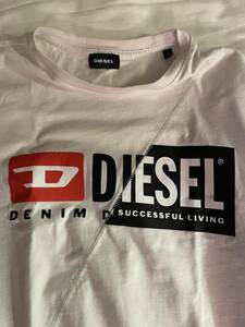 正規品格安ディーゼル/DIESEL 半袖TシャツMサイズ☆白系 パタゴニア GAP amiparis コムデギャルソン エイプ エクストララージ 