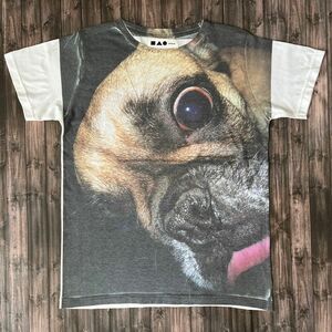アニマル 動物 ドッグ 犬 パグ Tシャツ 新品未使用品