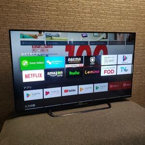 SONY 49V型 4K液晶テレビ Android TV KJ-49X8500C