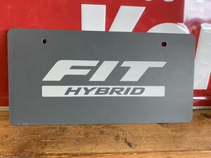  Honda HONDA FIT Fit hybrid number plate exhibition for dealer original not for sale plate cosmetics plate 