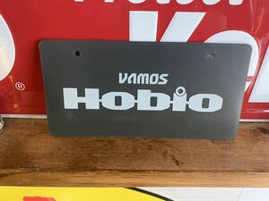 ホンダ HONDA バモス VAMOS Hobio ホビオ　ナンバープレート 展示用 ディーラー 純正 非売品 プレート 化粧プレート 送料無料
