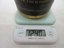 クルボアジェ ナポレオン クールインペリアル ゴールドボトル COURVOISIER COUR IMPERIAL 700ml/1240g 40% コニャック 未開栓 古酒/B36854_画像9