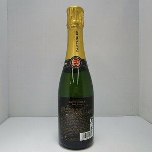 テタンジェ ブリュット レゼルヴ ハーフボトル 375ml 12.5% TAITTINGER BRUT RESERVE シャンパン 未開栓 古酒 箱付き/A38390の画像3