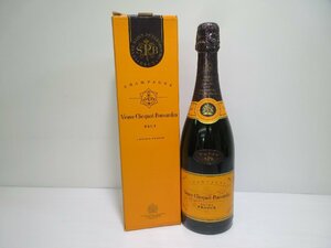 ヴーヴクリコ ポンサルダン イエローラベル Veuve Clicquot Ponsardin 750ml 12% シャンパン 未開栓 古酒 箱付き/B36904