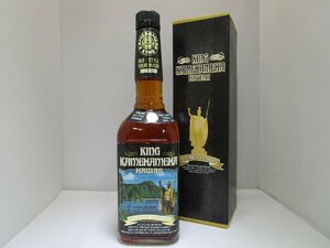 キング カメハメハ 6年 ハワイ 750ml 43% KING KAMEHAMEHA HAWAII ケンタッキー バーボンウイスキー 未開栓 古酒 箱付き/B36707