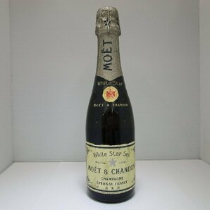 モエ エ シャンドン ホワイトスター ハーフボトル 375ml 12% MOET&CHANDON シャンパン 飲用としての中身の保障不可 未開栓 古酒/Ｃ20376の画像1