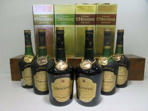 6本セット ヘネシー ナポレオン Hennessy NAPOLEON 700ml 40% コニャックブランデー 未開栓 古酒 まとめて 1円スタート 箱×4/5-14-5