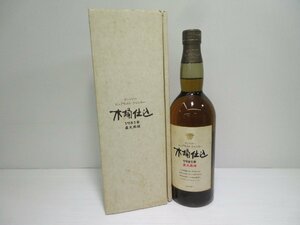 サントリー ピュアモルト ウイスキー 木桶仕込 1981年 直火蒸溜 SUNTORY 750ml 43% 国産 未開栓 古酒 箱付き/B37437