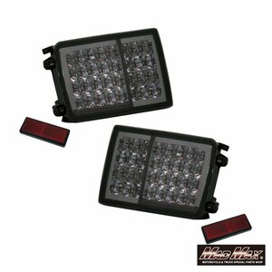 カー用品 SUZUKI スズキ エブリィ DA64/DA17用 LEDテールランプ スモーク/スモーク シーケンシャルウインカー切替式/軽バン 車種専用設計