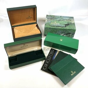 #[ purchase ....]ROLEX Rolex empty box empty box original BOX box clock case secondhand goods card-case etc. total 3 point #