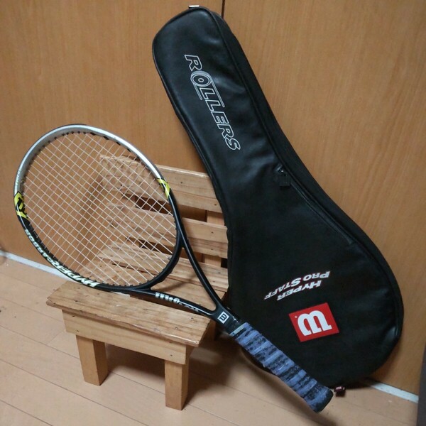 値下交渉OK☆傷少ない&希少☆ハイパー プロスタッフ 7.6/Hyper ProStaff 7.6/ウィルソン/Wilson/Ｇ3/テニスの王子様・芥川慈郎・不二裕太