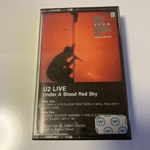 【US盤洋楽カセットテープ】U2／ブラッド・レッド・スカイ=四騎=／ライブアルバム／カセットテープ、 CD多数出品中_画像1