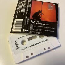 【US盤洋楽カセットテープ】U2／ブラッド・レッド・スカイ=四騎=／ライブアルバム／カセットテープ、 CD多数出品中_画像3