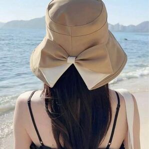 ハット つば広 帽子 リボン 日焼け 紫外線 対策 予防 サマーハット 春 夏 女優帽 レディース 小顔効果 日よけ帽子
