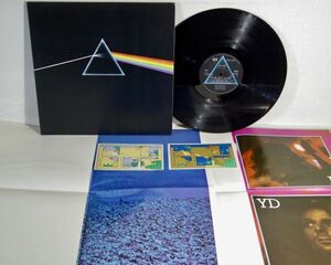 *PINK FLOYD[DARK SIDE OF THE MOON( madness )]UK Britain record LP* poster 2 kind + card 2 kind attaching mato:A-10/B-9