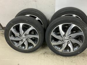 O2405-3006 NISSAN デイズルークス純正ホイールタイヤセット バラ売り不可 14インチ 4穴 165/55R14 140サイズ4個口発送予定