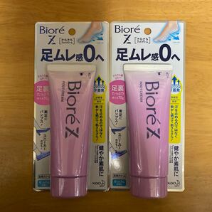 花王 Biore ビオレZ さらさらフットクリーム　せっけんの香り×2個