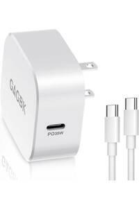 (35W) USB-C 急速充電器【PSE技術基準適合/PowerIQ 3.0 (Gen2)搭載】iPhone Android その他各種機器対応 (ホワイト)