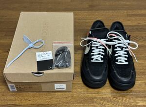 OFF-WHITE × AIR FORCE 1 LOW "BLACK" AO4606-001 （ブラック/メタリックシルバー）