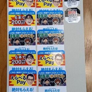 サントリー　特茶　絶対もらえる　えらべるPay キャンペーンシール　応募シール　22枚