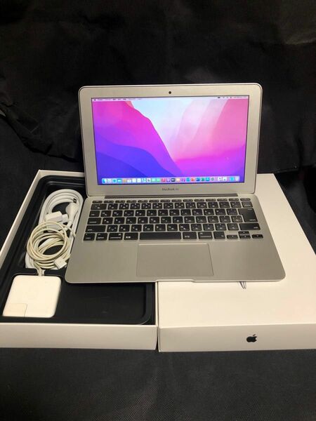 MacBook Air 11インチ Early2015・Office2019・Win11デュアルブート設定済み・箱付き