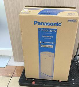 [ не использовался товар ] Panasonic Panasonic одежда сухой осушитель hybrid system F-YHVX120-W 2023 год производства 