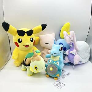 【現状品】ポケモン まとめ セット ぬいぐるみ ポケセン ヒスイヌメルゴン ミュウ ワニノコ ナエトル ピカチュウ他