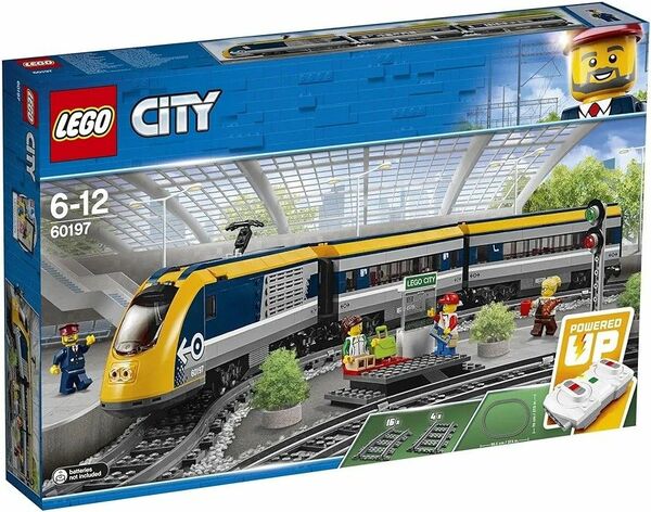 【未使用】レゴ(LEGO)シティ ハイスピード・トレイン 60197 おもちゃ 電車