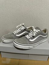 VANS ヴァンズ OLD SKOOL グレー　26.5cm_画像1