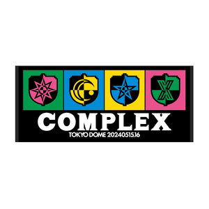 COMPLEX☆コンプレックス☆フェイスタオル（エンブレム）☆新品未開封品