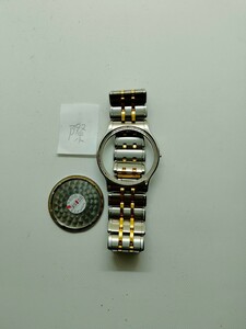 SEIKO CREDOR セイコークレドール　メンズ 腕時計バンド　1本 (際) 型番9571-6020 裏蓋文字あり