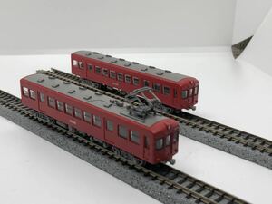 1円スタート　tomytec鉄道コレクション 名古屋鉄道3700系2両セット　名古屋鉄道モ3700 名古屋鉄道ク2700 Nゲージ 