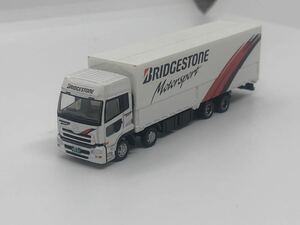 1 иен старт TOMYTEC грузовик коллекция no. 9. номер товара 099 UDto Lux k on Bridgestone ( Wing van ) миникар N gauge 