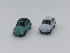 1 jpy start TOMYTEC car collection vol11 thought .. street angle compilation product number 161*162 Subaru 360 minicar N gauge 
