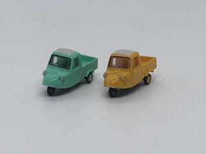 1 jpy start TOMYTEC car collection vol11 thought .. street angle compilation product number 158*159 Daihatsu Midget MP minicar N gauge 
