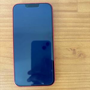 美品　iPhone13 レッド　128GB 付属品すべてあり　修復歴なし　SIMフリー 残債なし　初期化済み