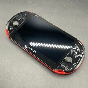 [ superior article ] operation OK SONY PSVITA PlayStation Vita body PCH-2000 red Sony 1452