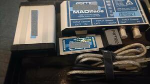 RME Madiface　Sonnetサンダーボルト変換ボックス　ケーブル　ケース