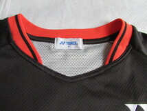 ウイメンズ Mサイズ 使用少なめ きれい YONEX ノースリーブ ゲームシャツ ヨネックス バドミントン NTT モデル_画像3