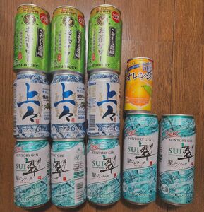 セール！！　飲み比べができる　大量詰め合わせ！　お茶サワー　翠ジンソーダ　上々